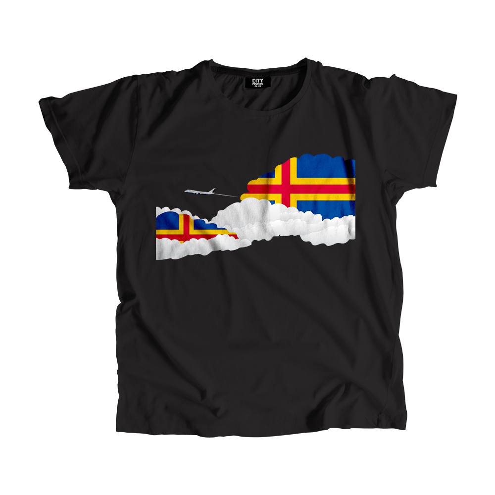 Aland Day Clouds Men Unisex T-Shirt