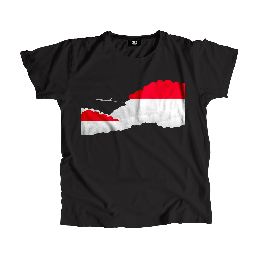Monaco Day Clouds Men Unisex T-Shirt