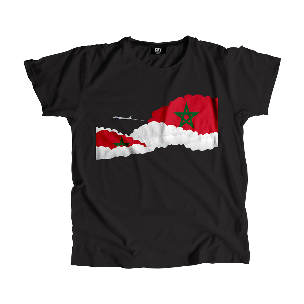 Morocco Day Clouds Men Unisex T-Shirt