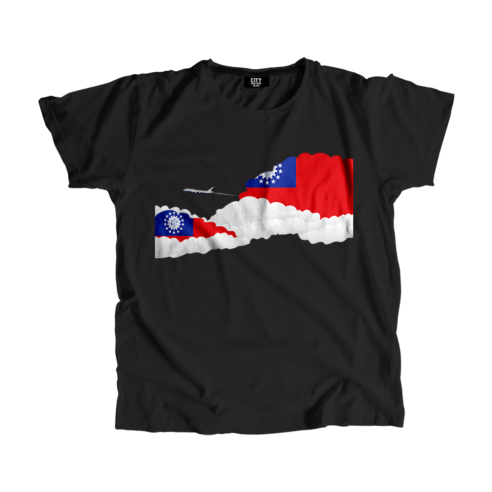 Myanmar - Burma Day Clouds Men Unisex T-Shirt