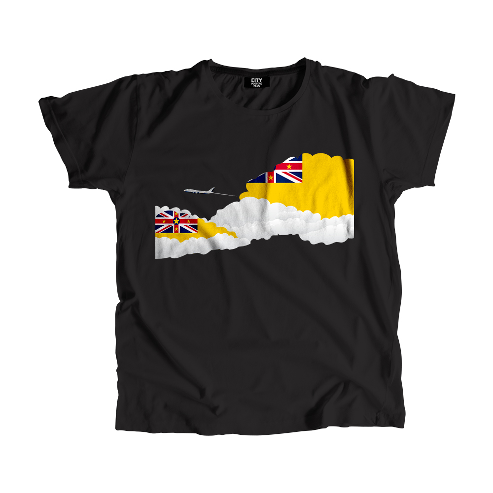 Niue Day Clouds Men Unisex T-Shirt