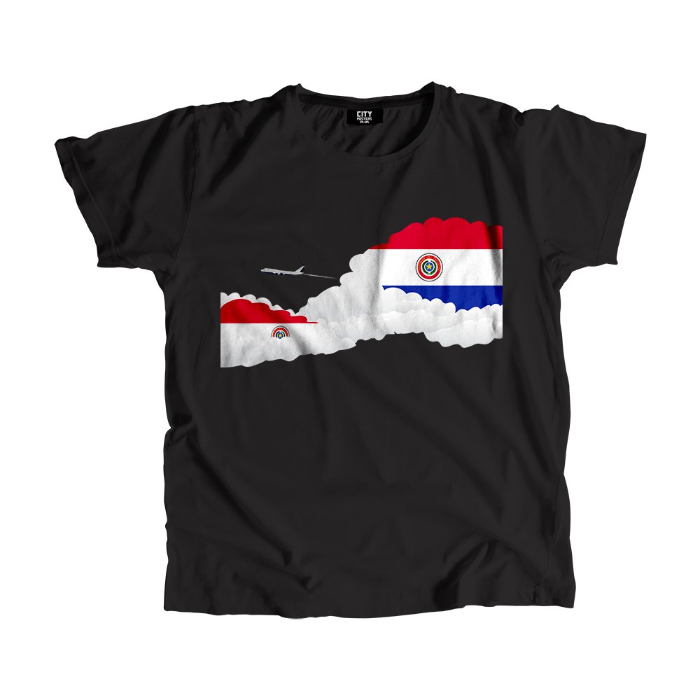 Paraguay Day Clouds Men Unisex T-Shirt