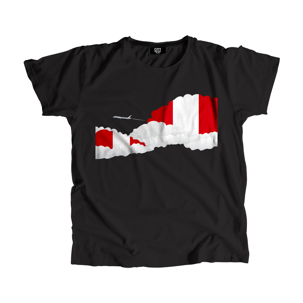 Peru Day Clouds Men Unisex T-Shirt