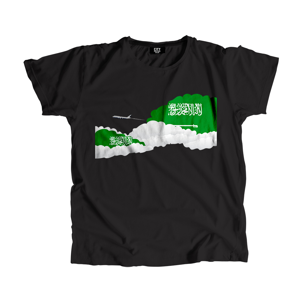 Saudi Arabia Day Clouds Men Unisex T-Shirt