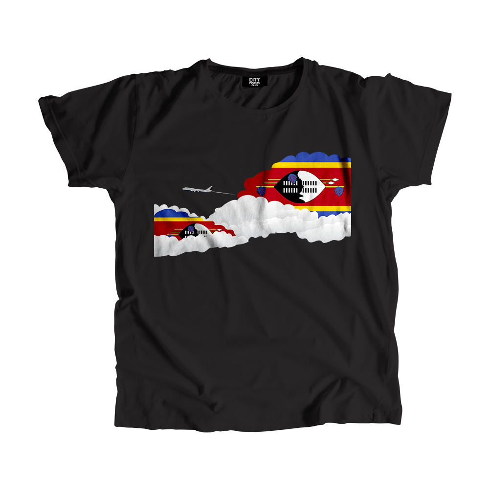Swaziland Day Clouds Men Unisex T-Shirt