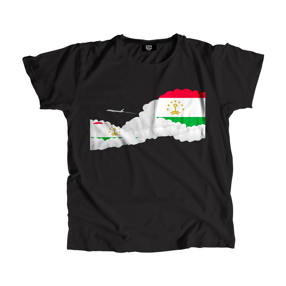 Tajikistan Day Clouds Men Unisex T-Shirt