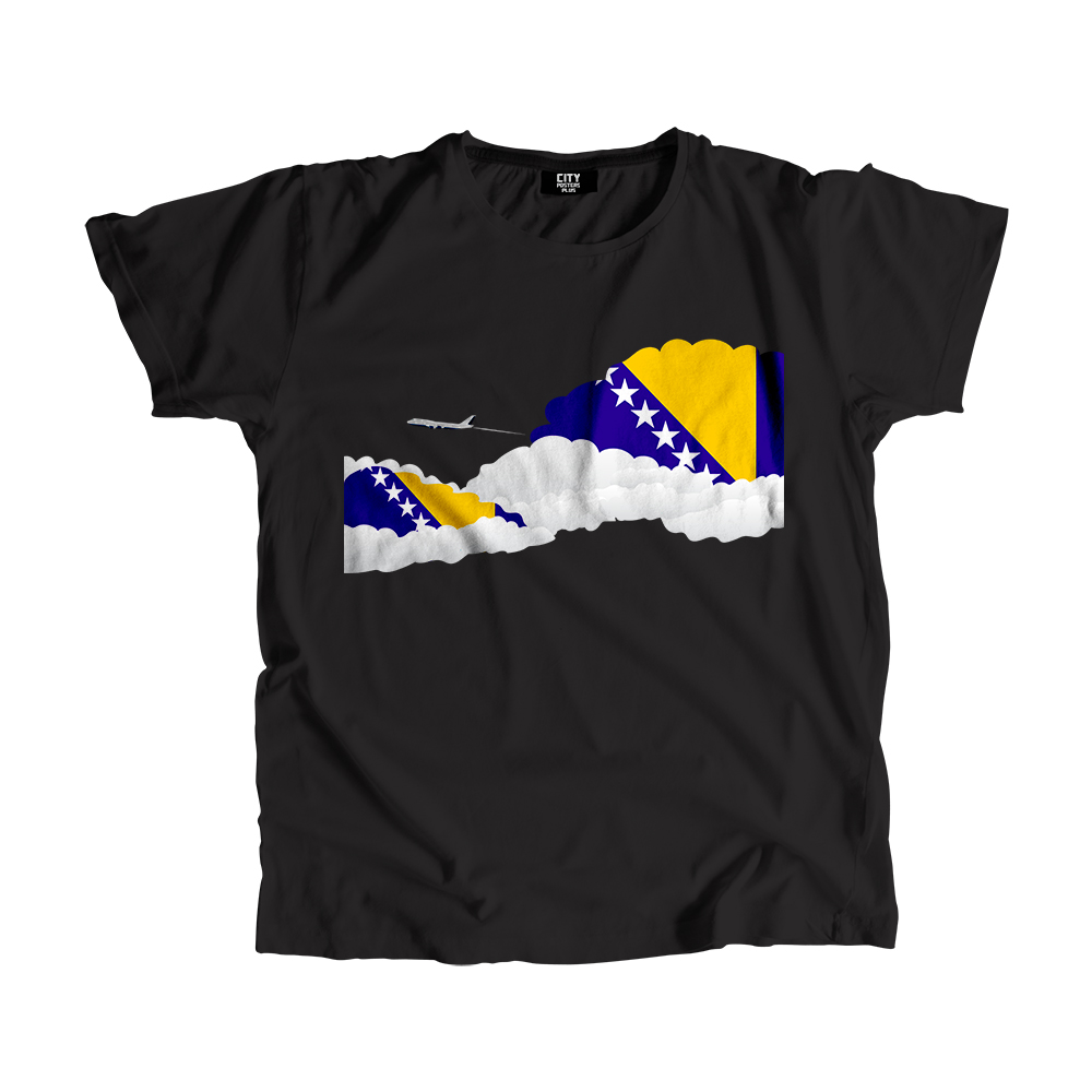 Bosnia and Herzegovina Day Clouds Men Unisex T-Shirt
