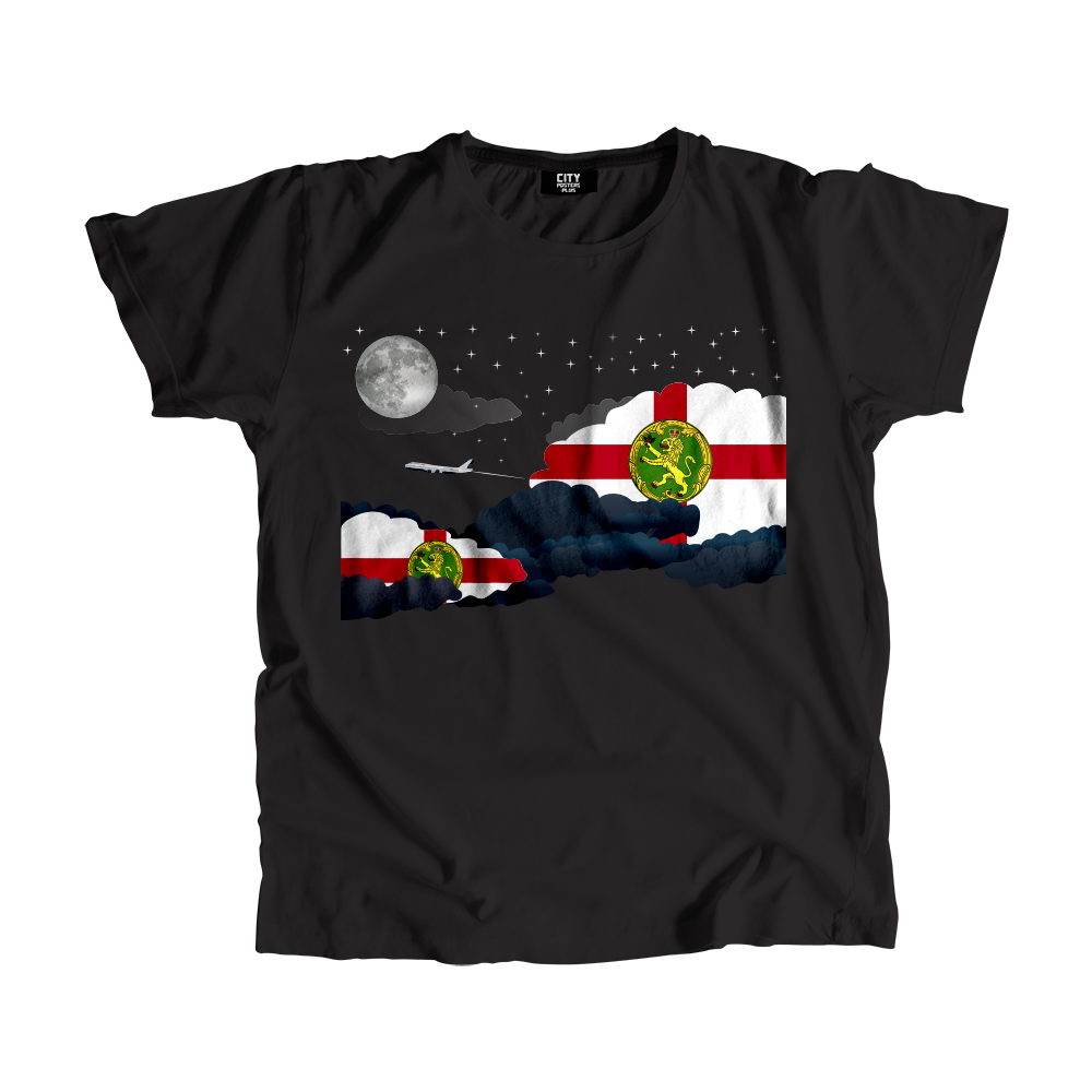 Alderney Night Clouds Men Unisex T-Shirt
