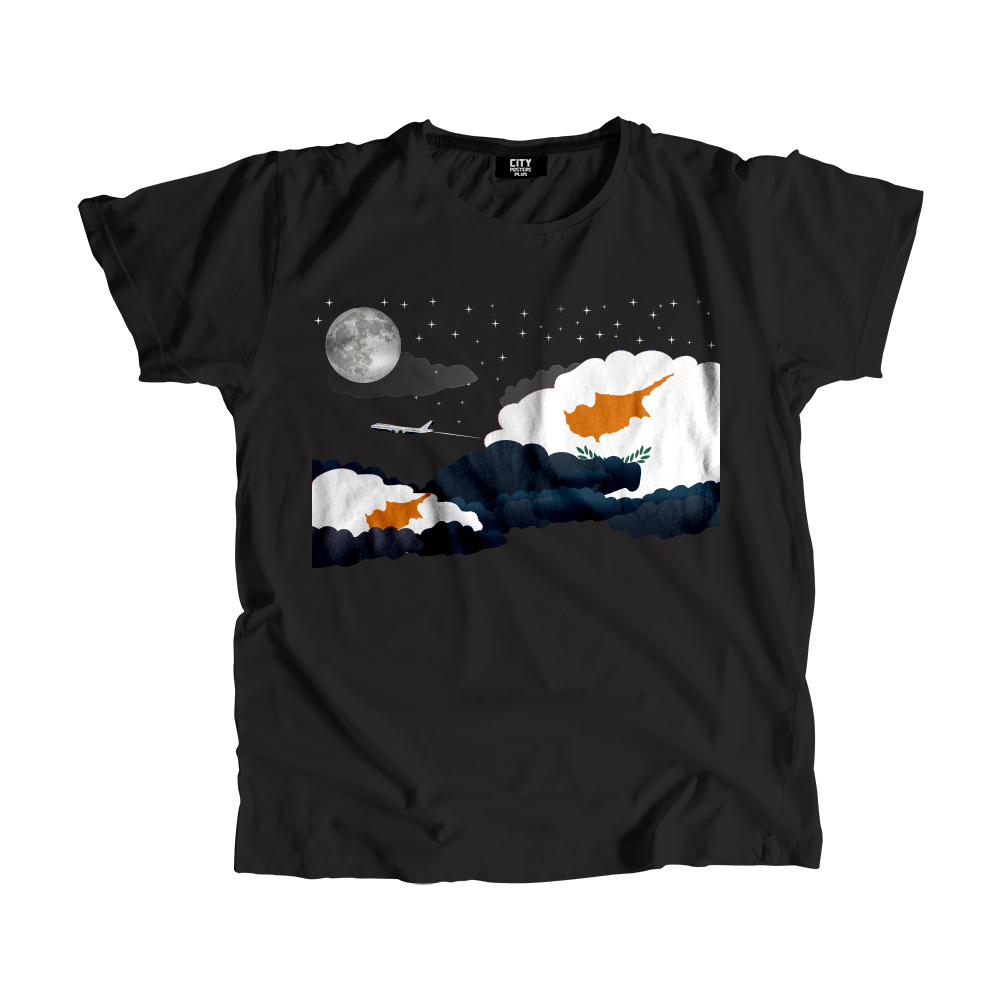 Cyprus Night Clouds Men Unisex T-Shirt