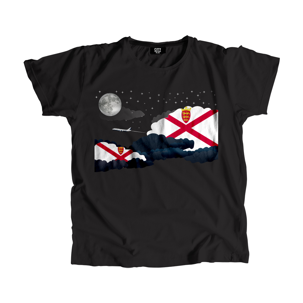 Jersey Night Clouds Men Unisex T-Shirt