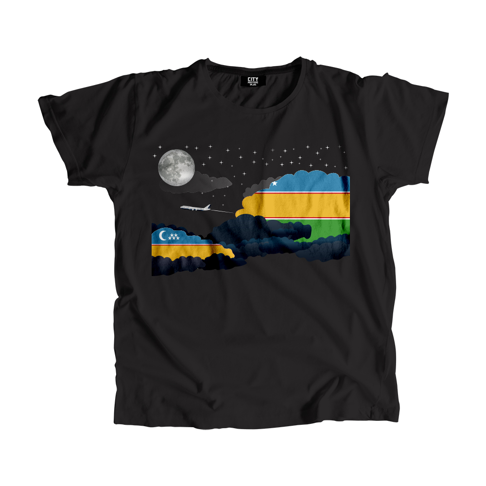 Karakalpakstan Night Clouds Men Unisex T-Shirt