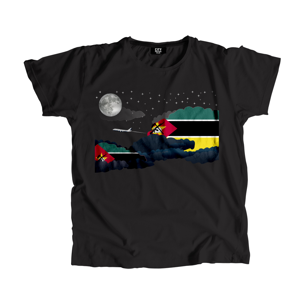 Mozambique Night Clouds Men Unisex T-Shirt