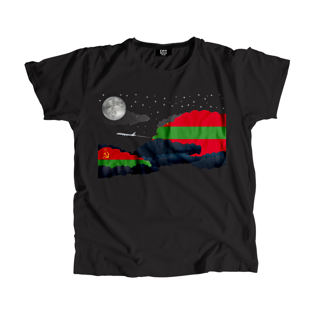 Transnistria Night Clouds Men Unisex T-Shirt