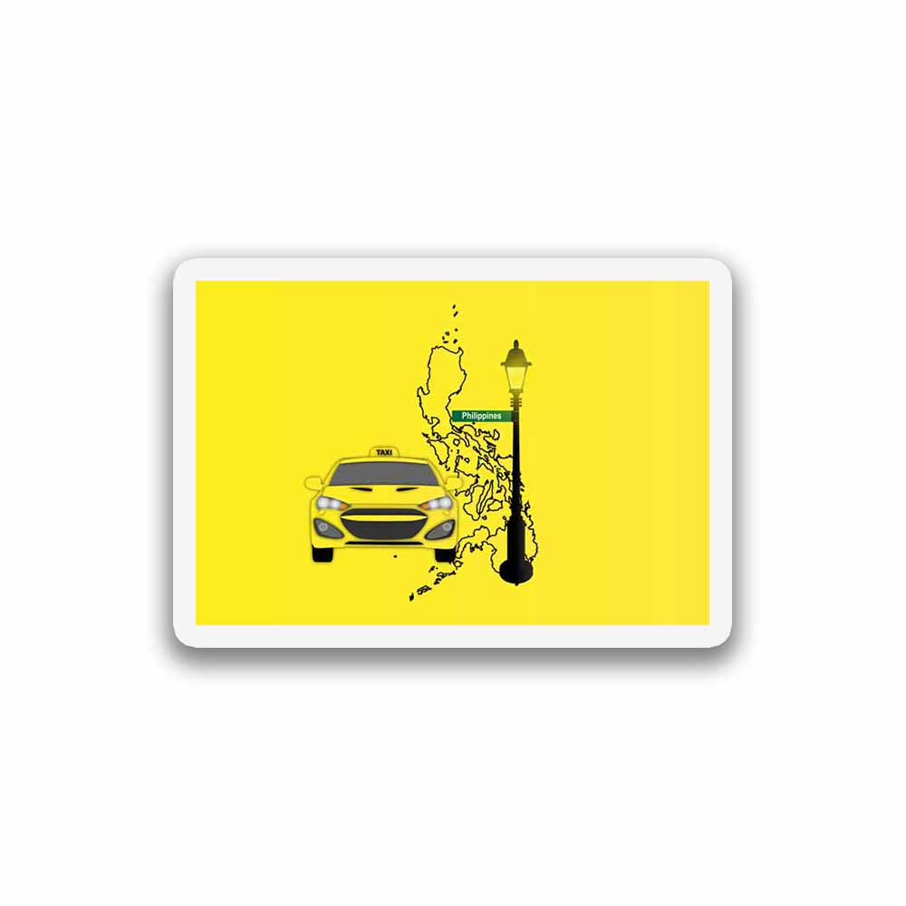 Philippines Taxi Sticker